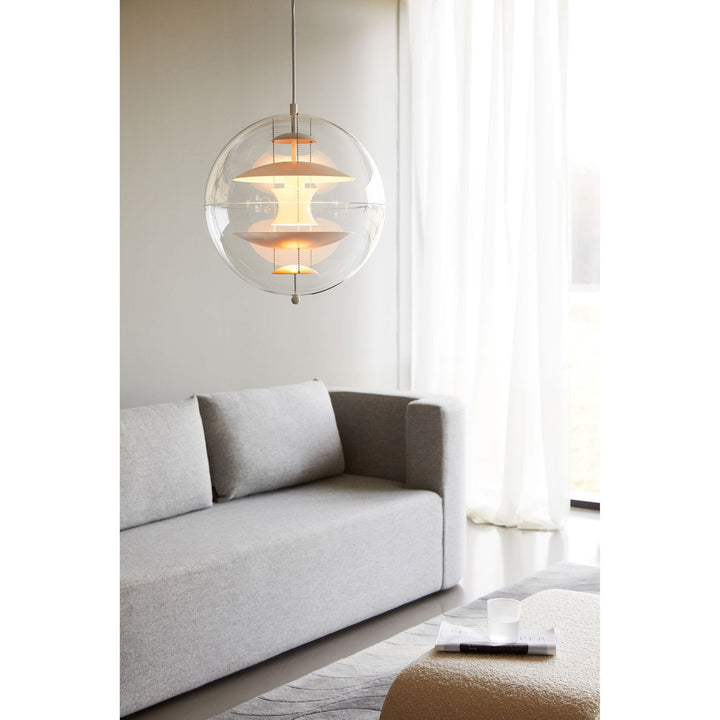 Rund Kula Hängande Lampa