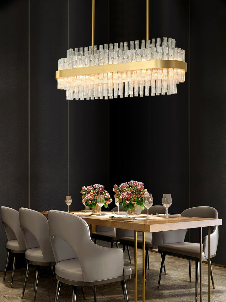 Guld &amp; Klar Stav Chandelier