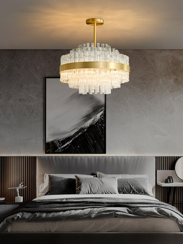 Guld &amp; Klar Stav Chandelier