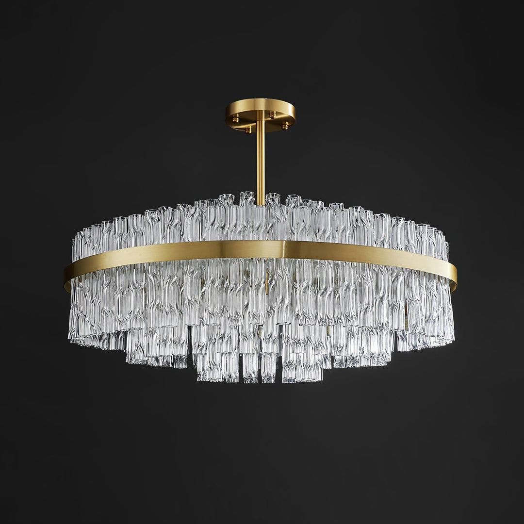 Guld &amp; Klar Stav Chandelier
