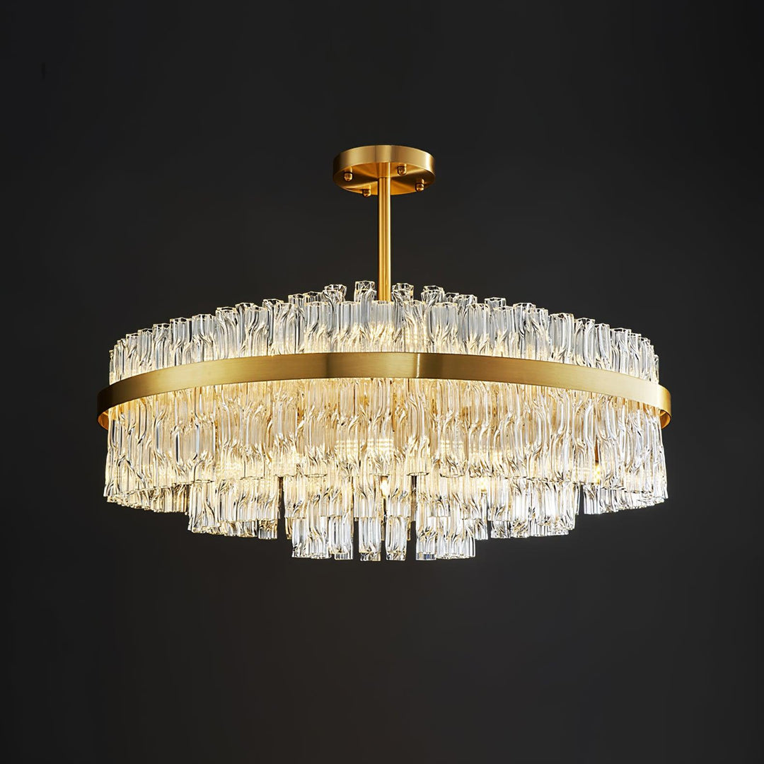Guld &amp; Klar Stav Chandelier