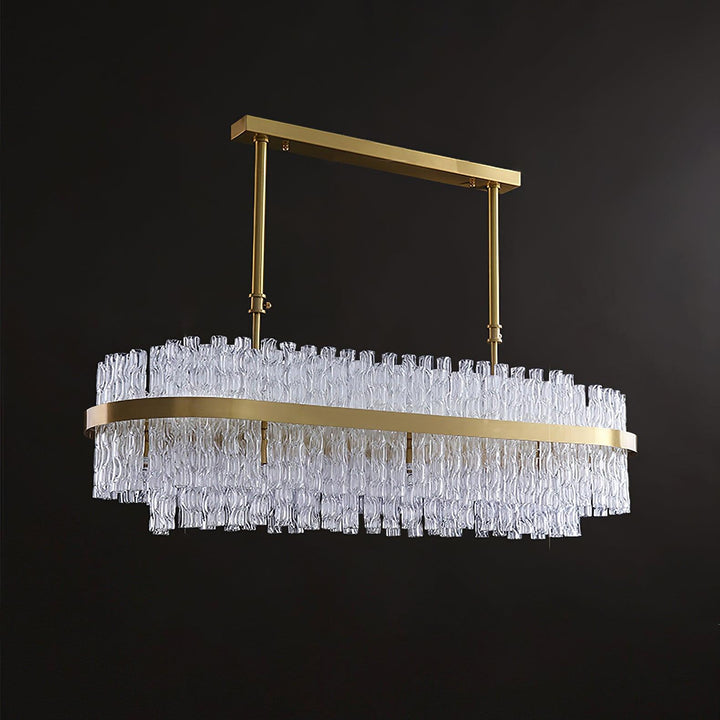Guld &amp; Klar Stav Chandelier