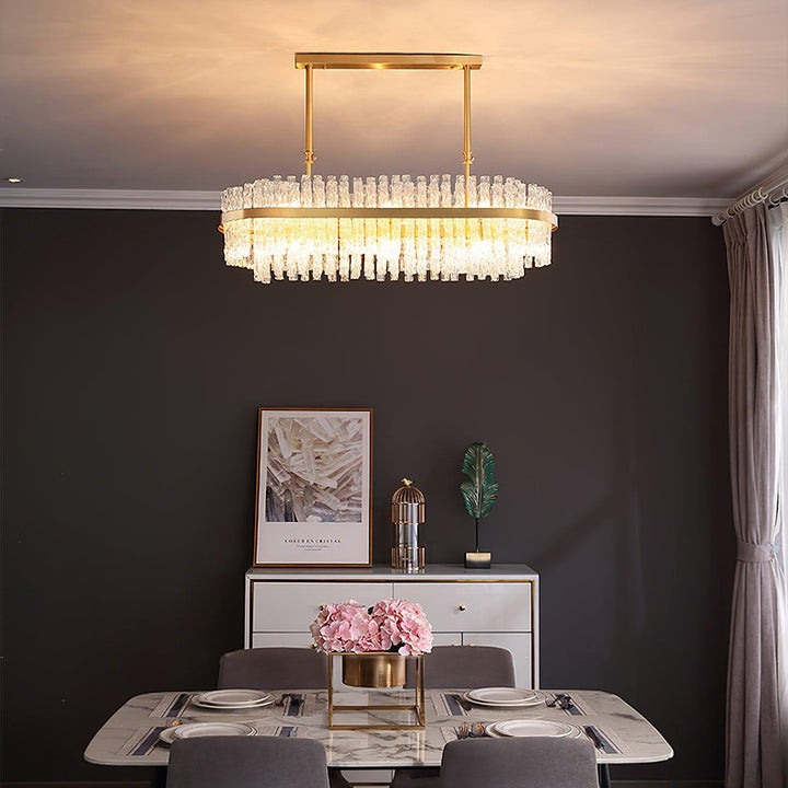 Guld &amp; Klar Stav Chandelier