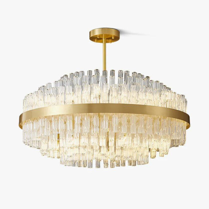 Guld &amp; Klar Stav Chandelier