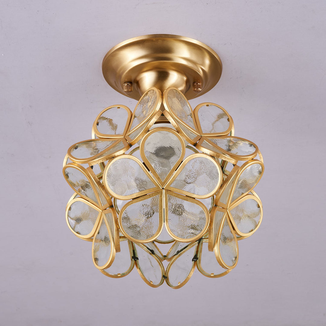 Golden Bloom Taklampa