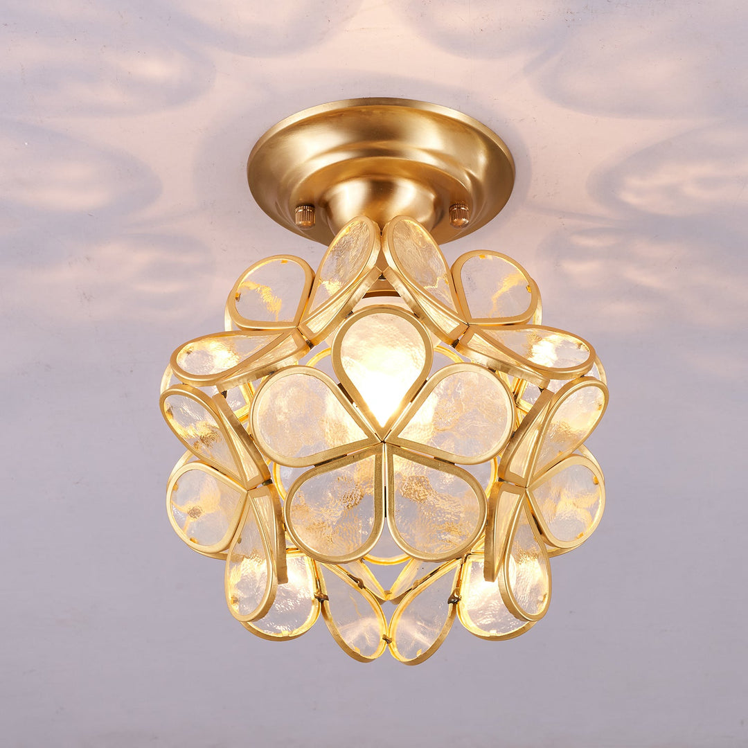 Golden Bloom Taklampa