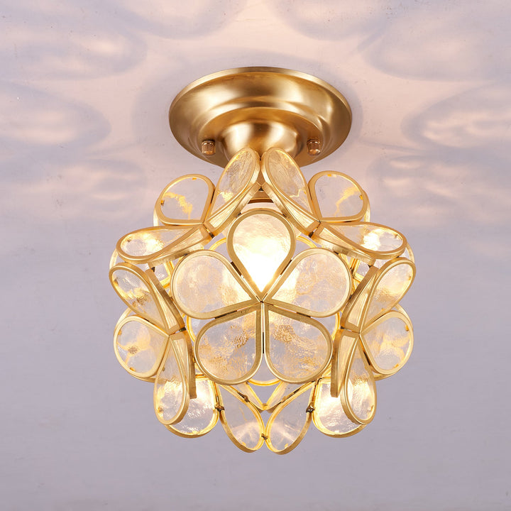 Golden Bloom Taklampa