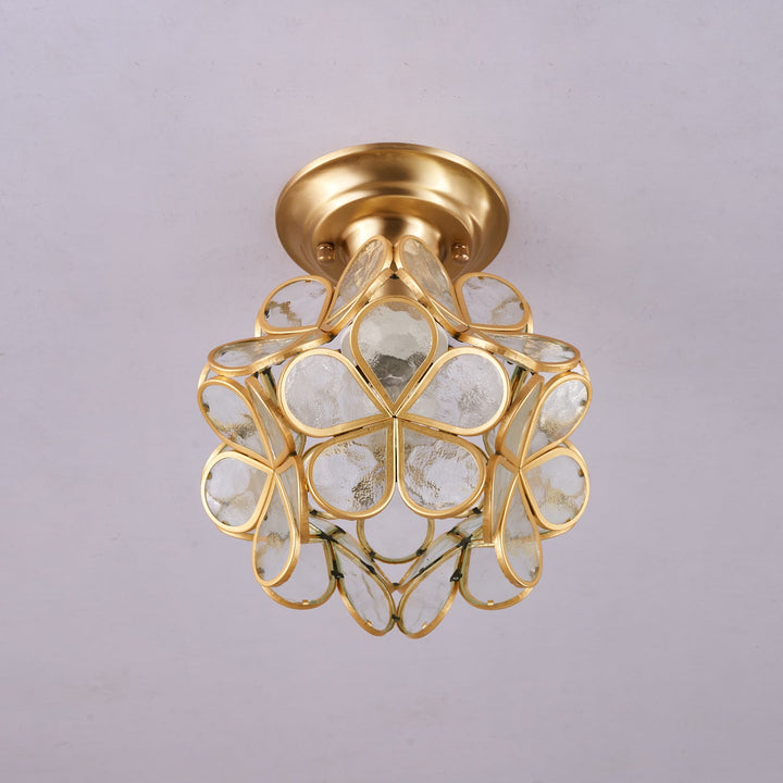 Golden Bloom Taklampa