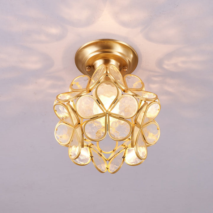 Golden Bloom Taklampa