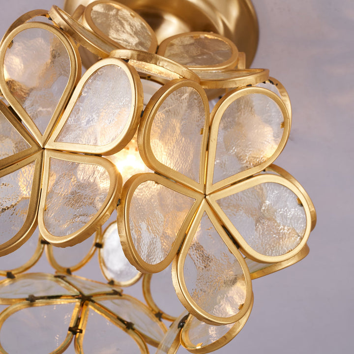 Golden Bloom Taklampa