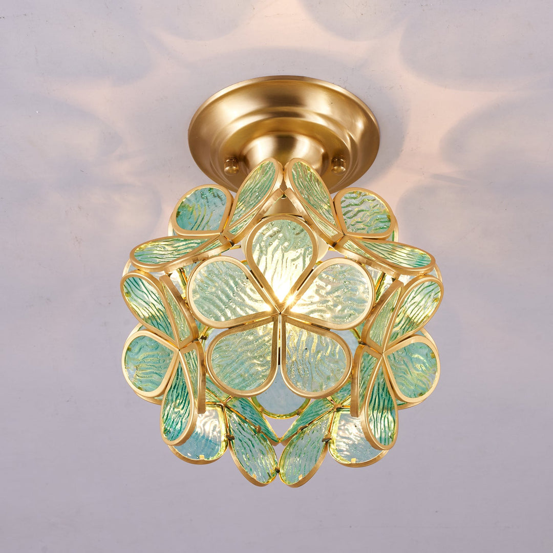 Golden Bloom Taklampa