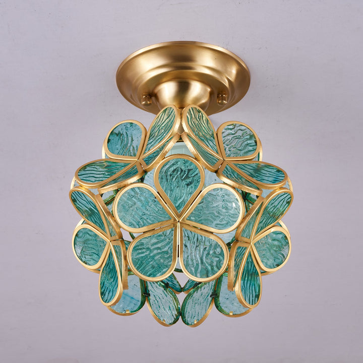 Golden Bloom Taklampa
