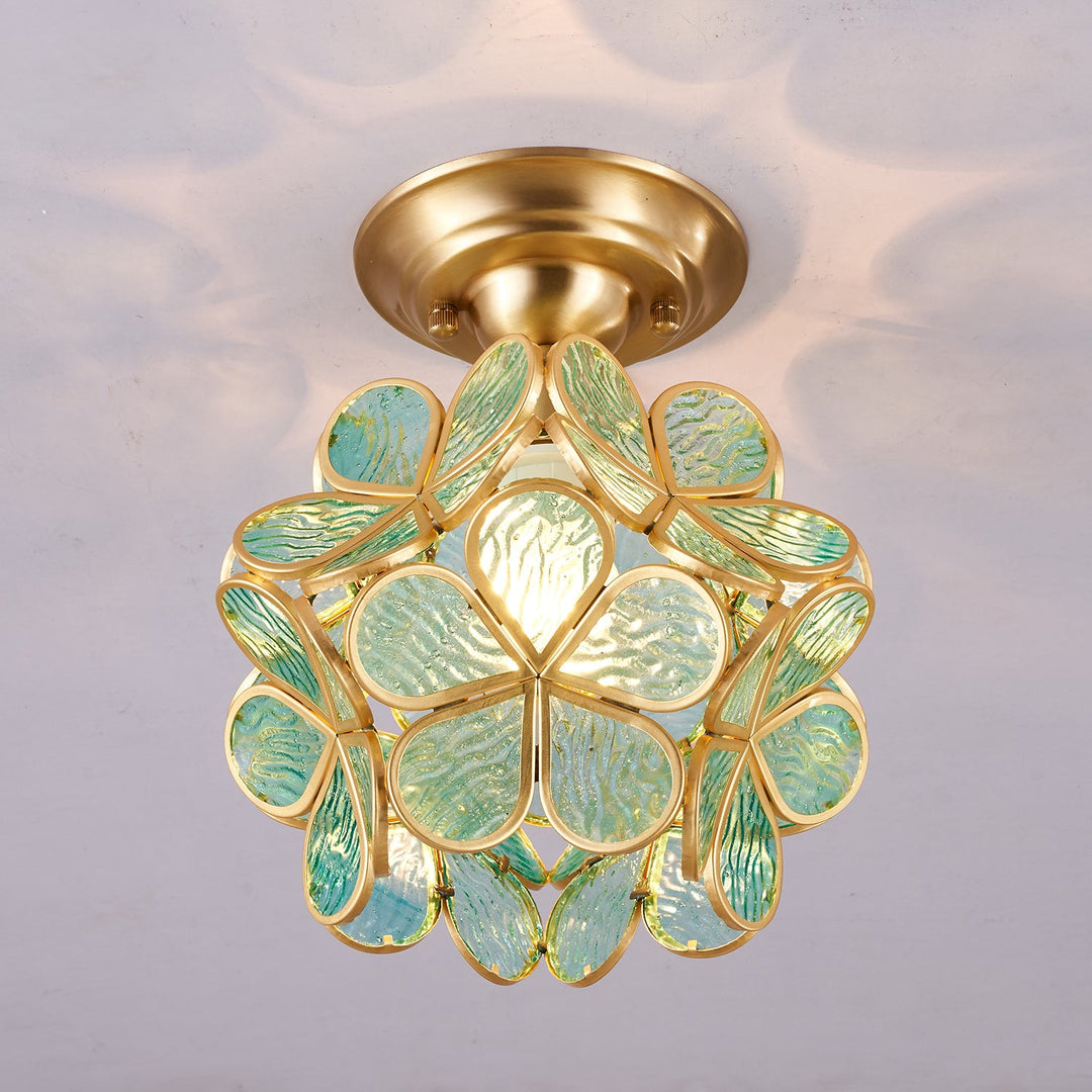 Golden Bloom Taklampa