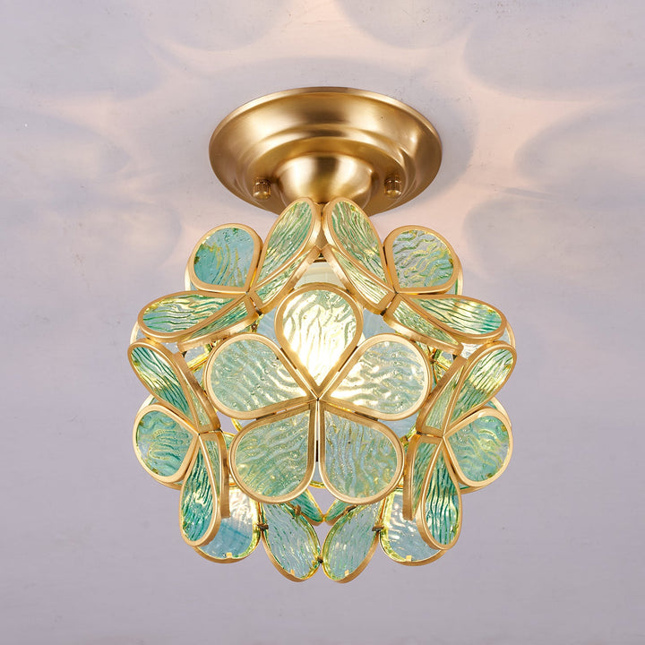 Golden Bloom Taklampa