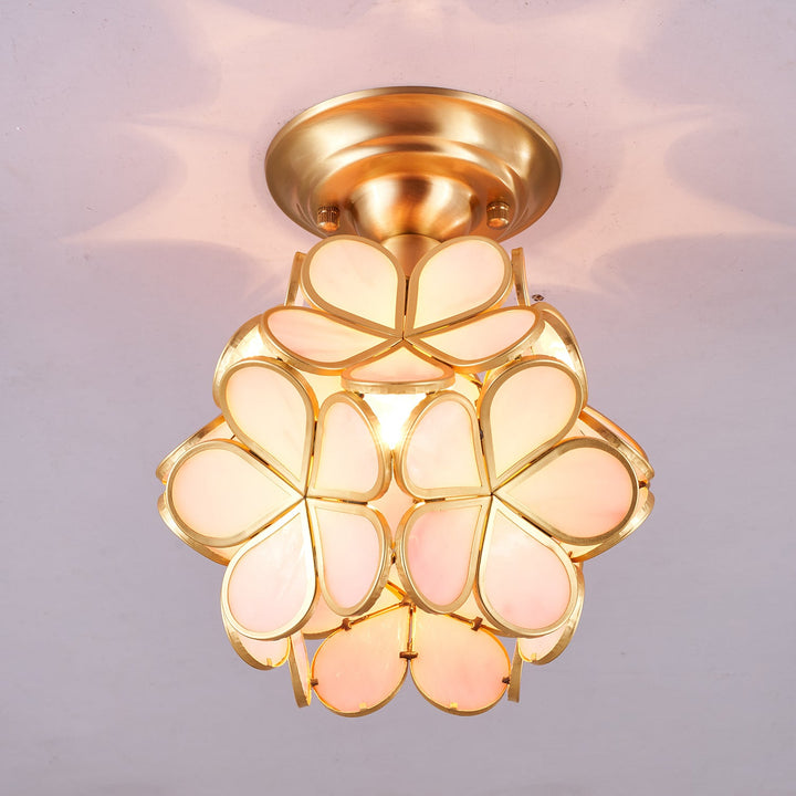 Golden Bloom Taklampa