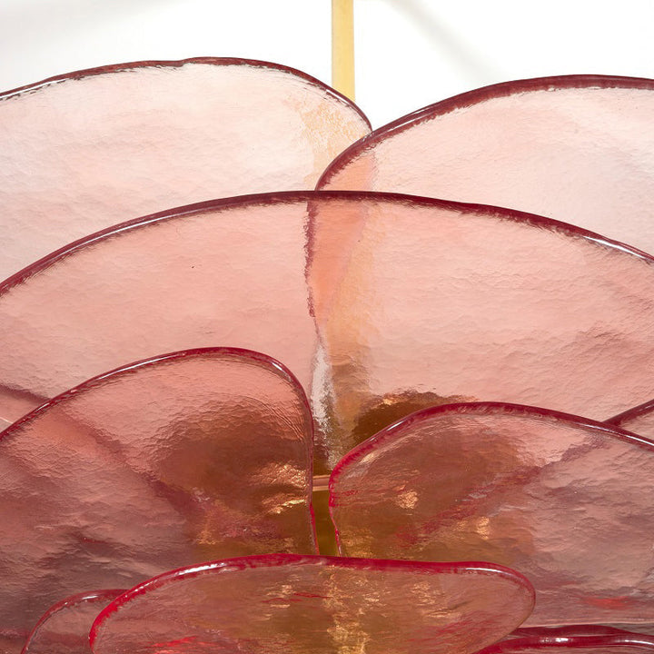 Petals Gold Murano Kandelaber