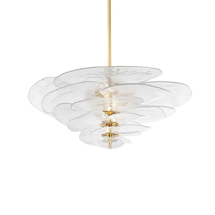 Petals Gold Murano Kandelaber