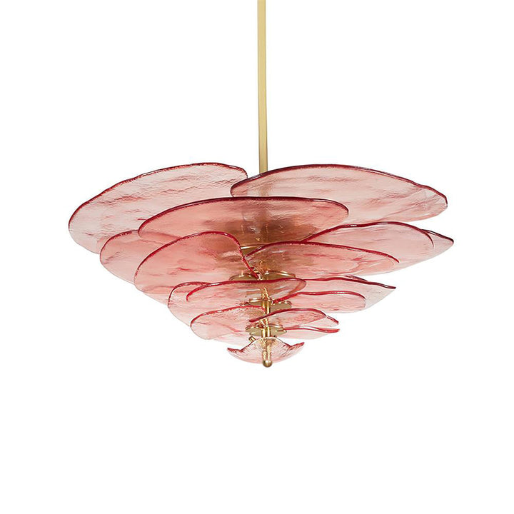 Petals Gold Murano Kandelaber