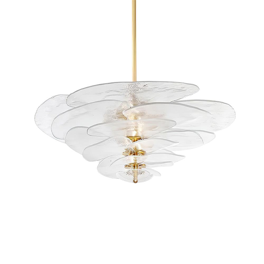 Petals Gold Murano Kandelaber