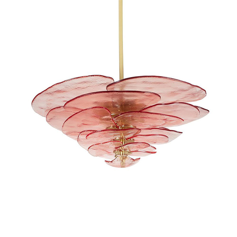 Petals Gold Murano Kandelaber