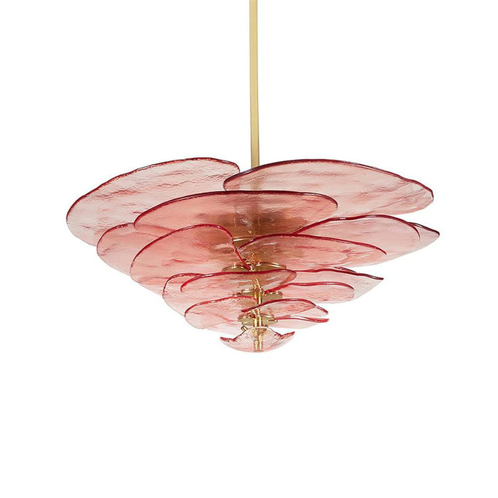 Petals Gold Murano Kandelaber