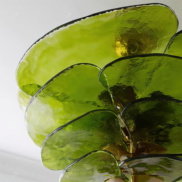 Petals Gold Murano Kandelaber