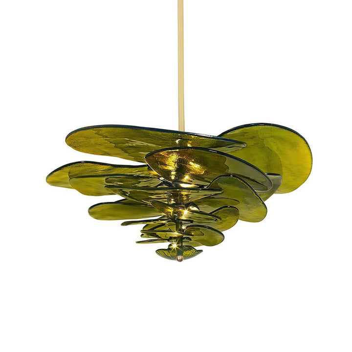 Petals Gold Murano Kandelaber