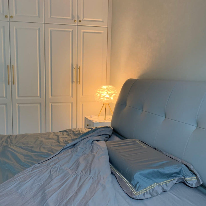Gåsfjäder Bordslampa
