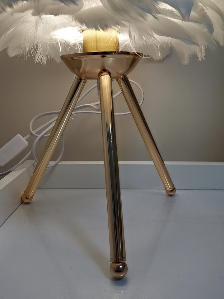 Gåsfjäder Bordslampa