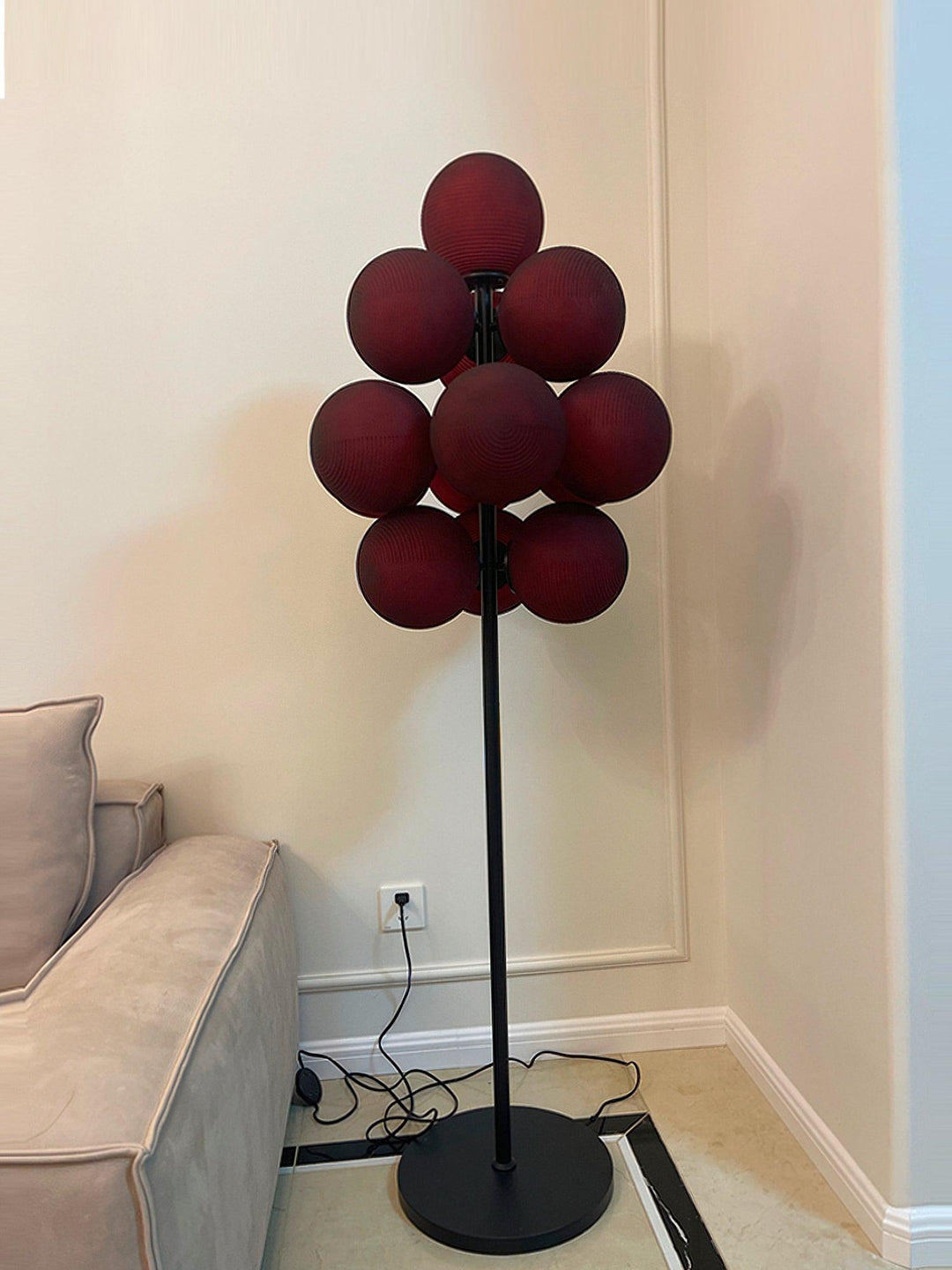 Druvgolvlampa