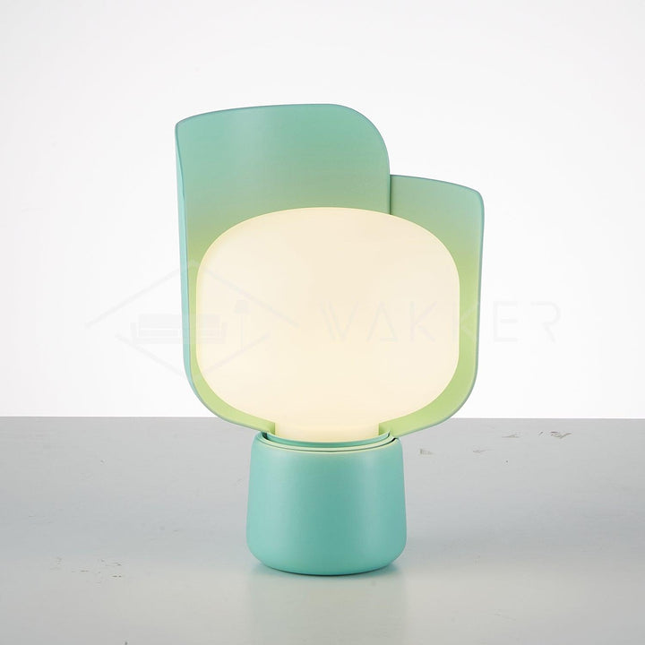 Petalformad Glasbordslampa