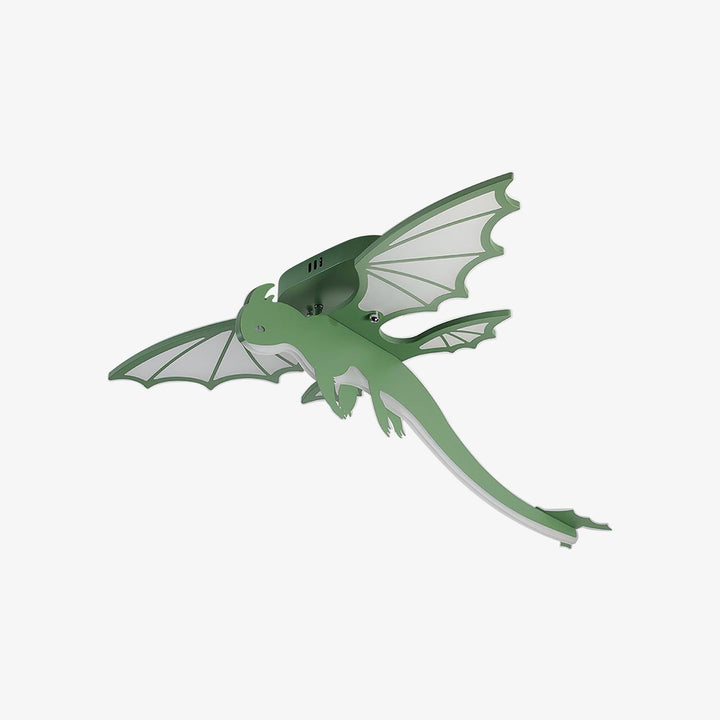 Grön Dinosaurie Taklampa