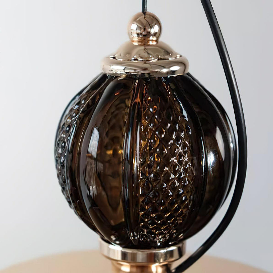 Glas Skål Pendellampa