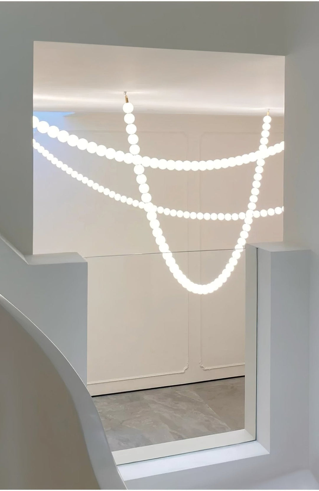 Pärlhalsband Bollar Kandelaber
