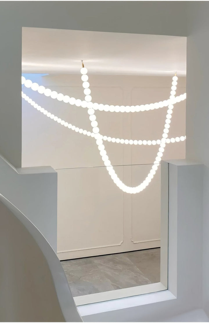 Pärlhalsband Bollar Kandelaber