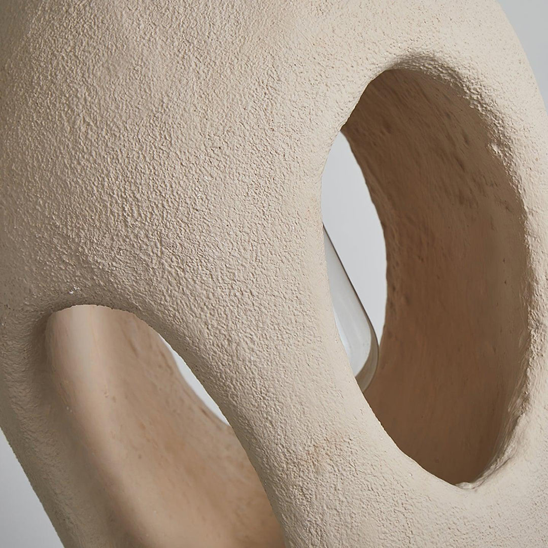 Handbyggd Vit Pendellampa