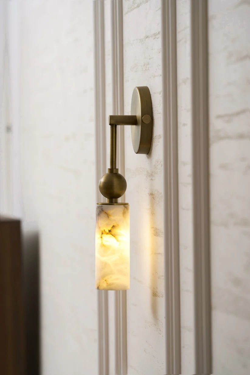 Harlin Alabaster Vägglampa