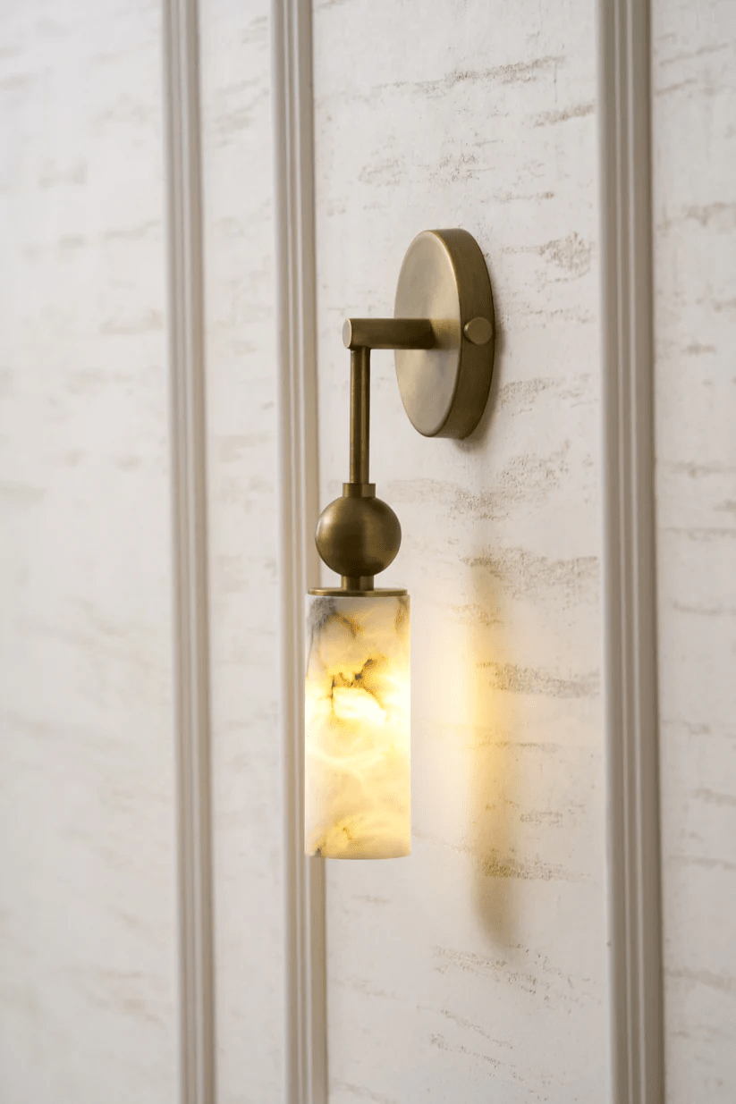 Harlin Alabaster Vägglampa
