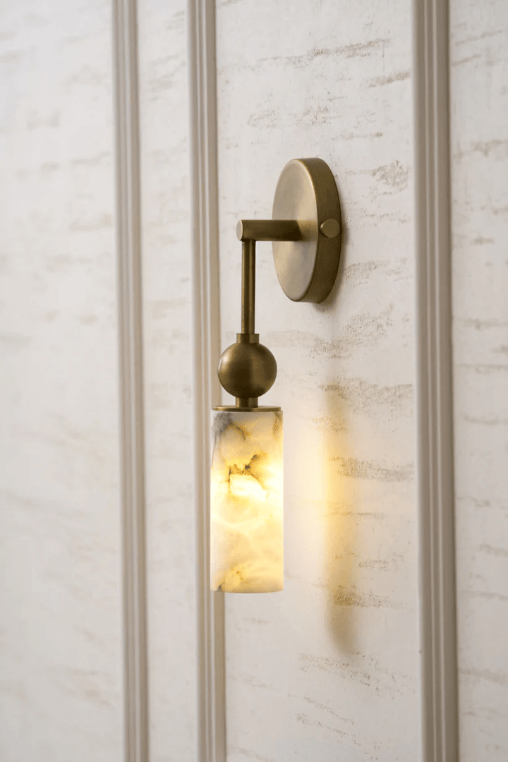 Harlin Alabaster Vägglampa