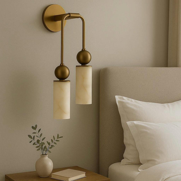 Harlin Alabaster Vägglampa