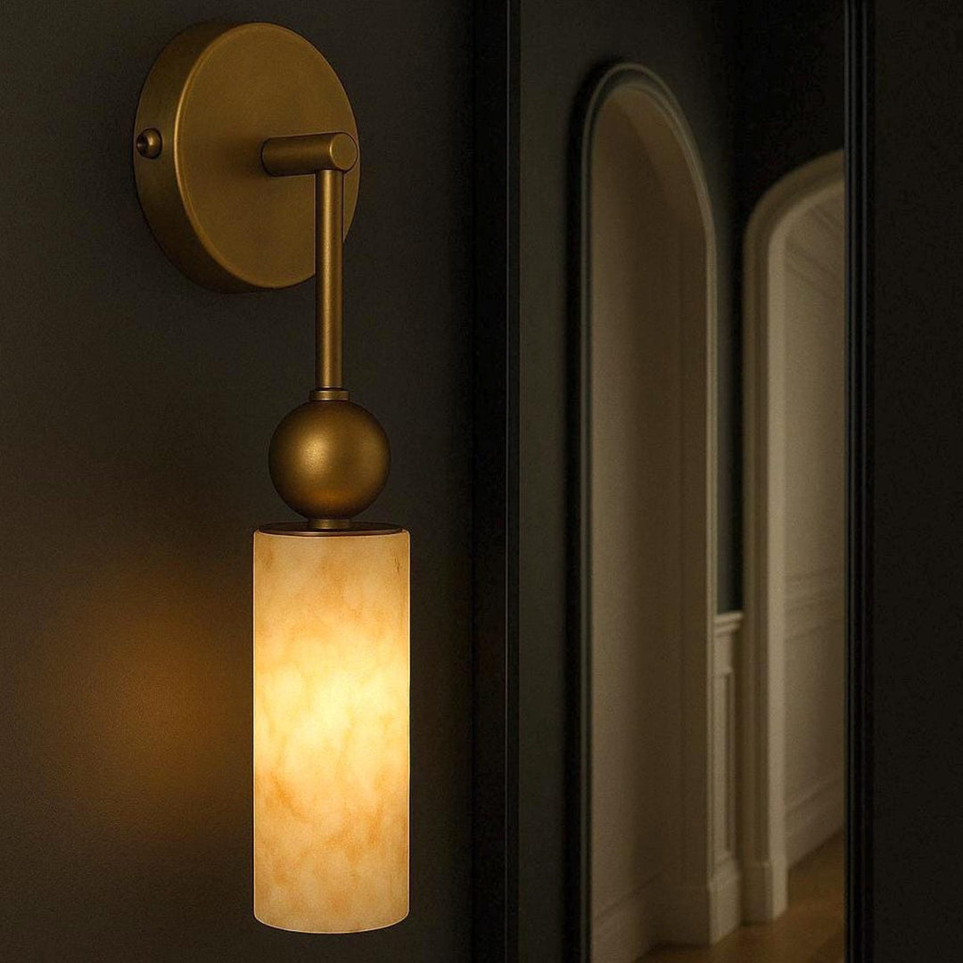 Harlin Alabaster Vägglampa