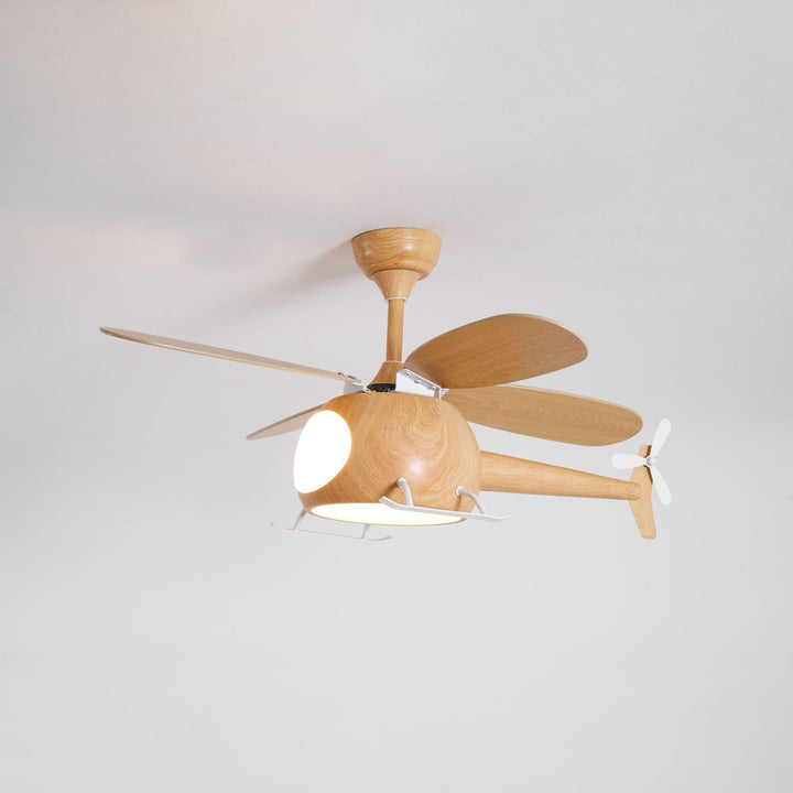 Heli Breeze Barn Takfläkt Lampa