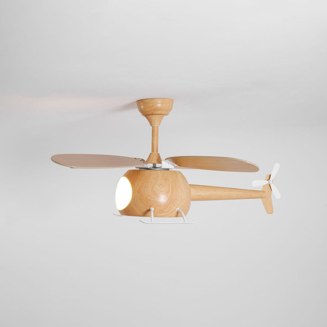 Heli Breeze Barn Takfläkt Lampa