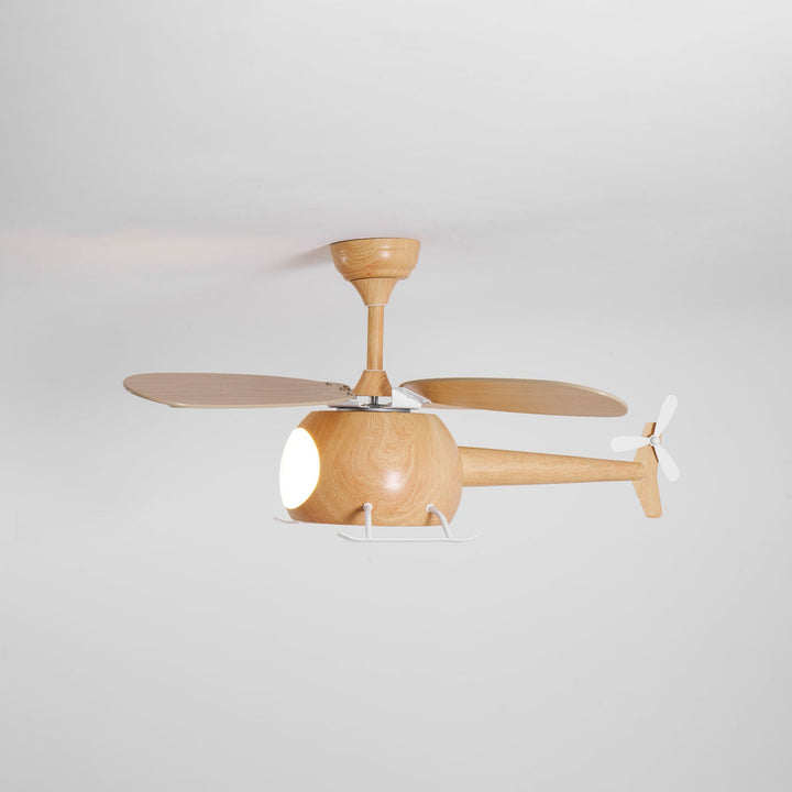 Heli Breeze Barn Takfläkt Lampa