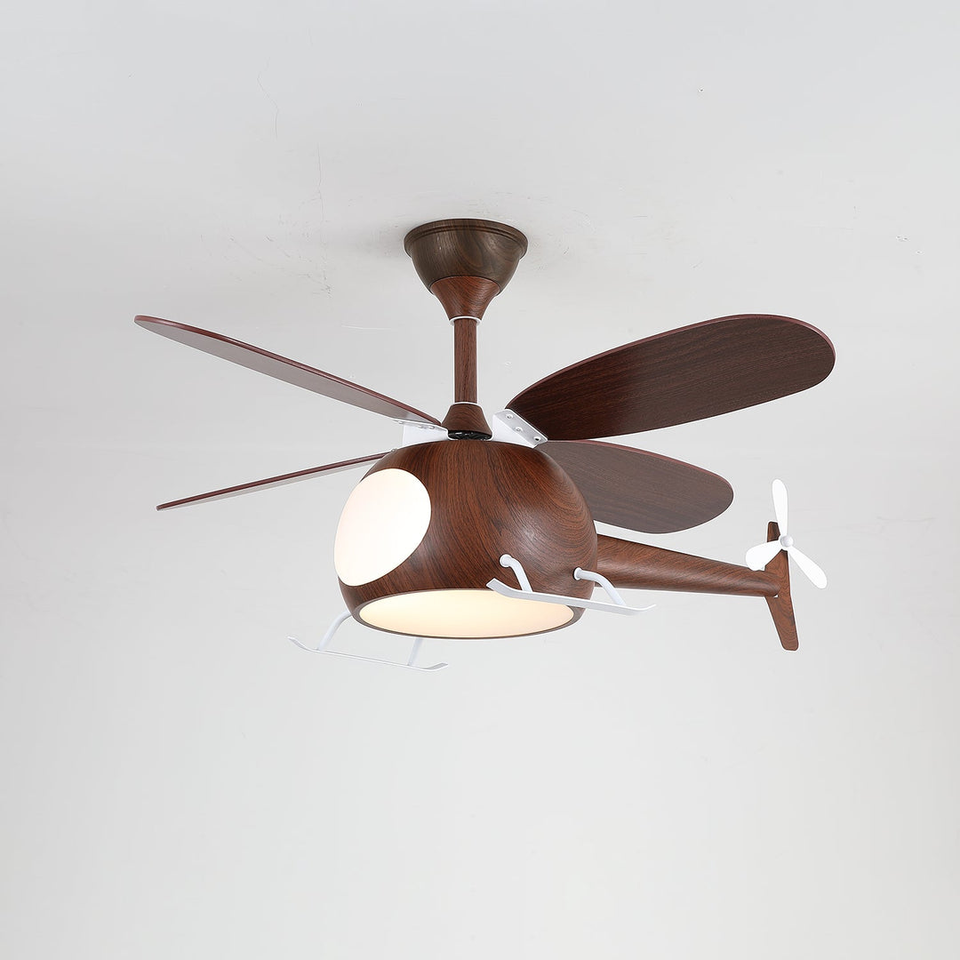 Heli Breeze Barn Takfläkt Lampa