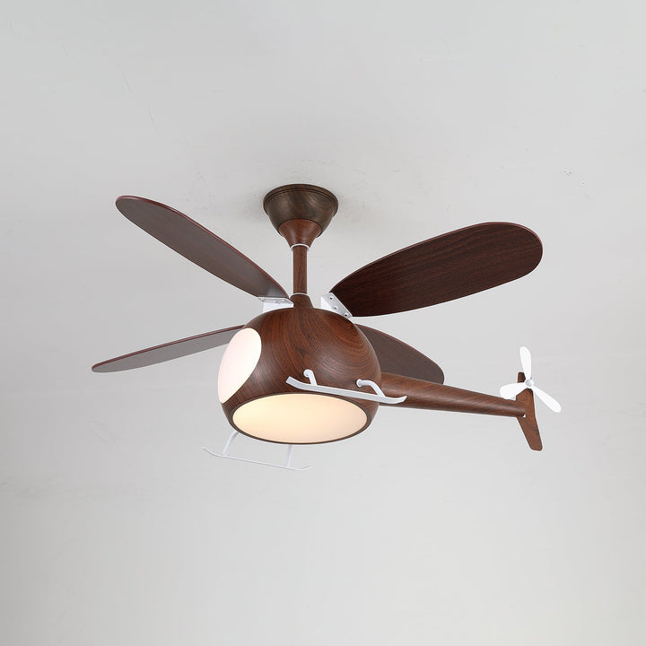 Heli Breeze Barn Takfläkt Lampa
