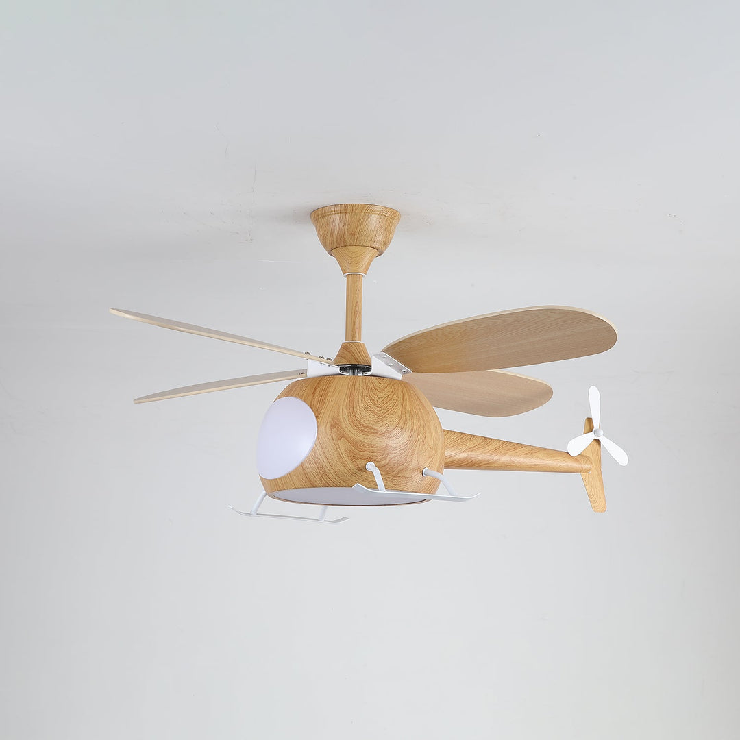 Heli Breeze Barn Takfläkt Lampa