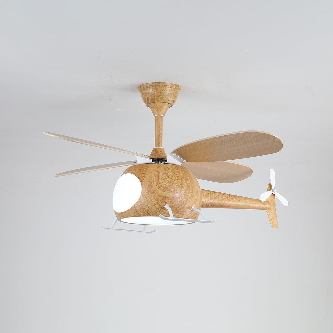 Heli Breeze Barn Takfläkt Lampa