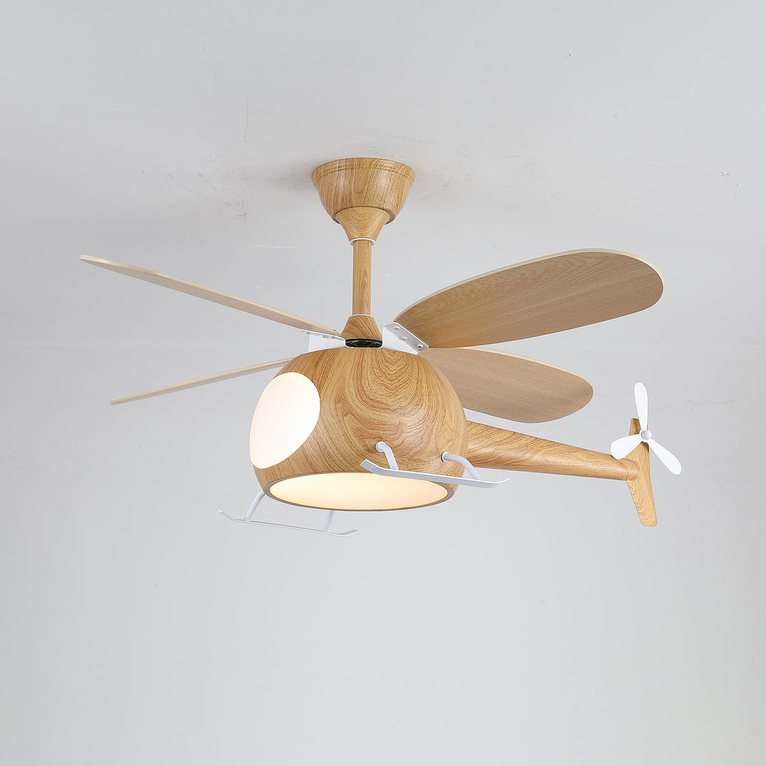 Heli Breeze Barn Takfläkt Lampa
