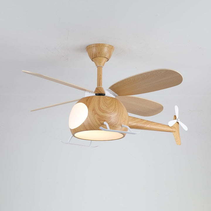 Heli Breeze Barn Takfläkt Lampa